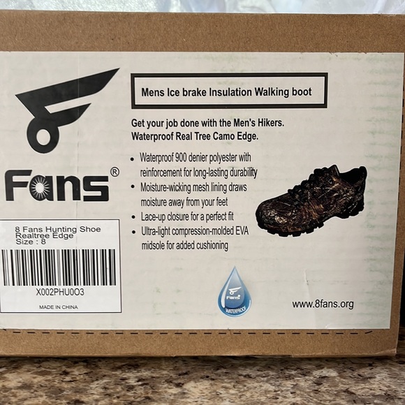 8 Fans Men’s Hunting Shoe - Picture 6 of 6
